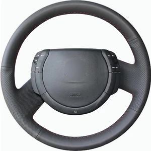 Citroen C4 05-10 Uyumlu Araca Özel Deri Direksiyon Kılıfı