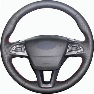 Ford Focus 4 Uyumlu Araca Özel Deri Direksiyon Kılıfı