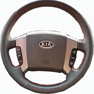 Kia Sorento 04-08 Uyumlu Araca Özel Deri Direksiyon Kılıfı