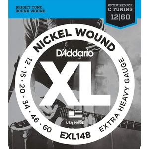 Exl148 Nickel Wound Extra-Heavy Takım Tel Elektro Gitar Teli 012-060