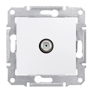 Schneider Electric Sedna Sat Prizi Sonlu 1Db Tekli Beyaz Çerçevesiz