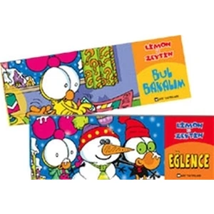 Limon ile Zeytin Eğlence - Bul Bakalım Oyun Seti (2 Kitap 1 Oyun Birlikte) - Salih Memecan