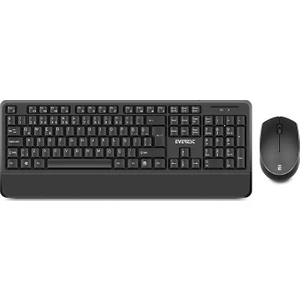 KM-6176 Offical Siyah Kablosuz Combo Q Multimedia Klavye + Mouse Set