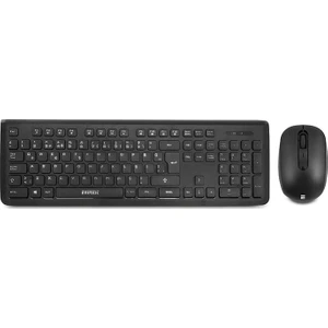 Presty KM-62 Siyah Kablosuz Q Multimedia Klavye + Mouse Set