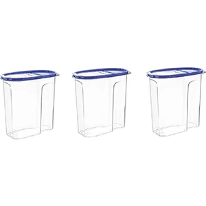 1,7 Lt Erzak Kabı 3'Lü Set (Mavi)