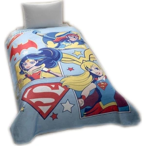 Dc Super Hero Lisanslı Tek Kişilik Battaniye
