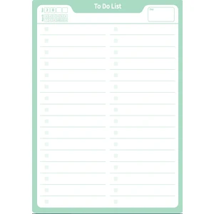 Masa Blok To Do List 20X28Cm