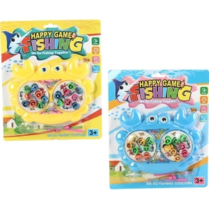 Happy Game Fishing Kurmalı Balık Tutma Oyunu +3 Yaş
