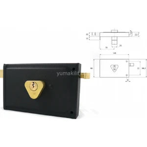 Ym-602 Tirajlı Kilit.