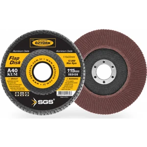 433 115*100 Kum Flap Disk Zımpara (A100)  (1 Adet)