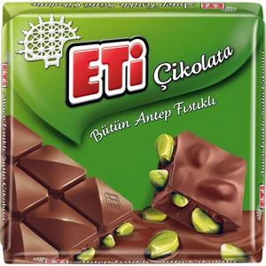 Çikolata Antep Fıstıklı Kare 6'li