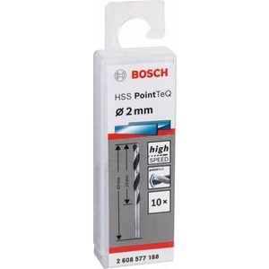 Hss Pointteq  2 Mm Metal Matkap Ucu (10 Adet)