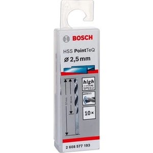 Hss Pointteq  2,5 Mm Metal Matkap Ucu (10 Adet)