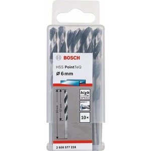 Hss Pointteq  6 Mm Metal Matkap Ucu (10 Adet)
