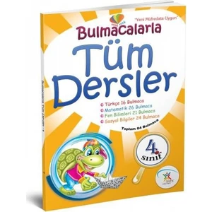 5 RENK YAYINEVİ Bulmacalarla Tüm Dersler 4. Sınıf