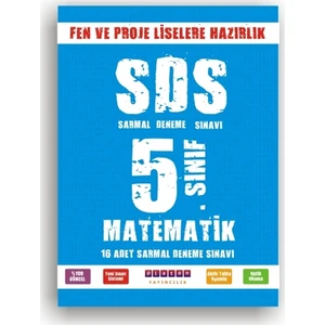 Platon 5.Sınıf Matematik 16 Sarmal Deneme Sınavı Fen Ve Proje Liselere Hazırlık