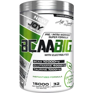 Bigjoy Sports Bcaabig Bcaa Glutamine Taurine Amino Asit Yeşil Elma Aroma 589g