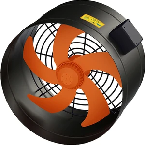 Fanex 35 Cm Çapında Drpkt-350 3000 D/D 230 Volt Monofaze Dıştan Rotorlu Kanal Tipi Aksiyal Aksiyel Fan Aspiratör