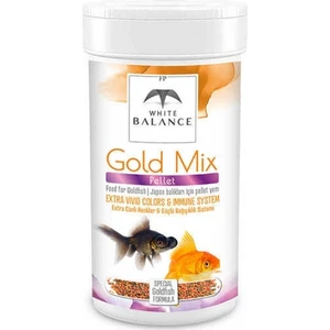 White Balance Gold Mix Pellets Japon Balığı Balık Yemi 100ml