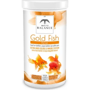 White Balance Gold Fish Pellets Japon Balığı Balık Yemi 250ml