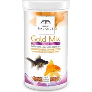 White Balance Gold Mix Pellets Japon Balığı Balık Yemi 250ml