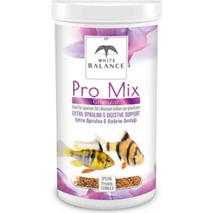 White Balance Pro Mix Granules Tropikal Balık Yemi 250ml