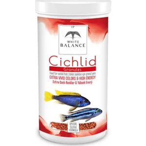 White Balance Cichlid Granules Ciklet Balık Yemi 250ml  Paket