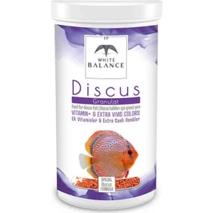 White Balance Discus Granules Balık Yemi 1000ml  Ambalaj