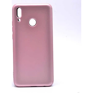 Case 4U Huawei Y9 2019 Kılıf Klasik Mat Renkli Yumuşak Premier Silikon Rose Gold