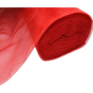 5mt Kına Kesesi Süsleme Malzemesi Kristal Tül Kırmızı