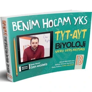 Benim Hocam Yayınları 2019 YKS -TYT-AYT Biyoloji Video Ders Notları - Özer Akgümüş