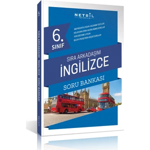 Netbil 6. Sınıf İngilizce Sıra Arkadaşım Soru Bankası