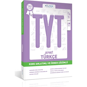 Bilfen Yayınları TYT Türkçe Depar Konu Anlatımlı Ve Örnek Çözümlü