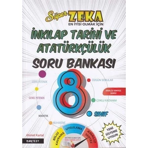 Nartest Yayınevi 8. Sınıf T.C. İnkılap Tarihi Soru Bankası Fen Liselerine Hazırlık