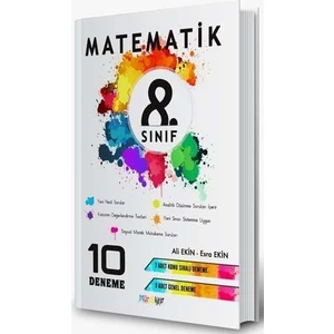 Mürekkep Yayınları 8. Sınıf Matematik 10'Lu Deneme