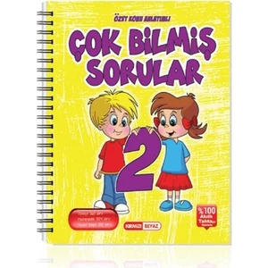 Kırmızı Beyaz Yayınlar Çok Bilmiş Sorular Özet Konu Anlatımlı 2018-2019