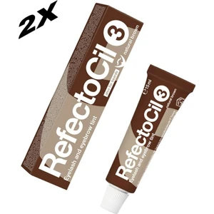 Kaş Ve Kirpik Boyası No3 Koyu Kahve 2x15ml