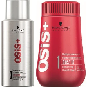 Schwarzkopf Osis Dust It 10ml + Session Mini Sprey 100ml