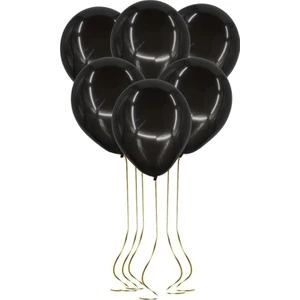 100lü Lateks Pastel Balon Siyah 12inç