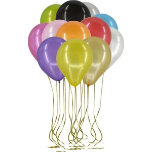 100lü Lateks Pastel Balon Karışık Renk 12inç