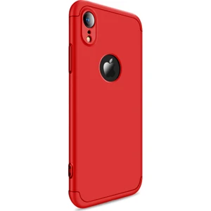 Apple iPhone XR (6.1'') Kılıf Double Dip 360 Protective