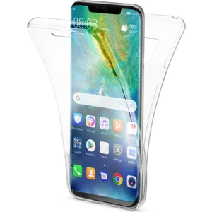 Huawei Mate 20 Pro Kılıf 6 tarafı tam full koruma 360 Clear Soft Şeffaf