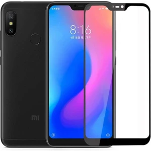 Xiaomi Redmi Note 6 Pro Full Kapatan Renkli Cam Siyah