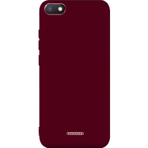 Xiaomi Redmi 6A Kılıfları Kılıf Premier Silikon Arka Koruma Mürdüm