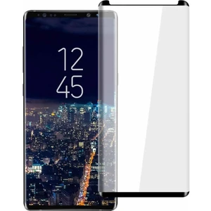 Samsung Galaxy Note 8 3D Kavisli Tempered Cam Koruma Siyah