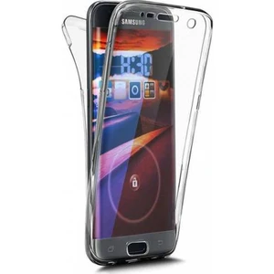 Samsung Galaxy J6 Plus Kılıf Ön Arka Şeffaf Silikon Koruma Şeffaf