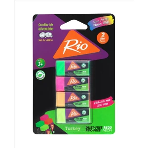 Rs-30 Neon Silgi 4 Lü Blister