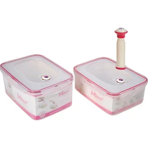 Vakumlu Saklama Set 2'li (2,50 Lt + 3,25 Lt)