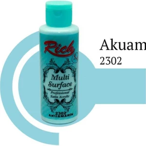 Multi Surface 2302 Akuamarin Akrilik Boya 130 Cc