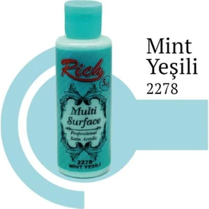 Multi Surface 2278 Mint Yeşili Akrilik Boya 130 Cc